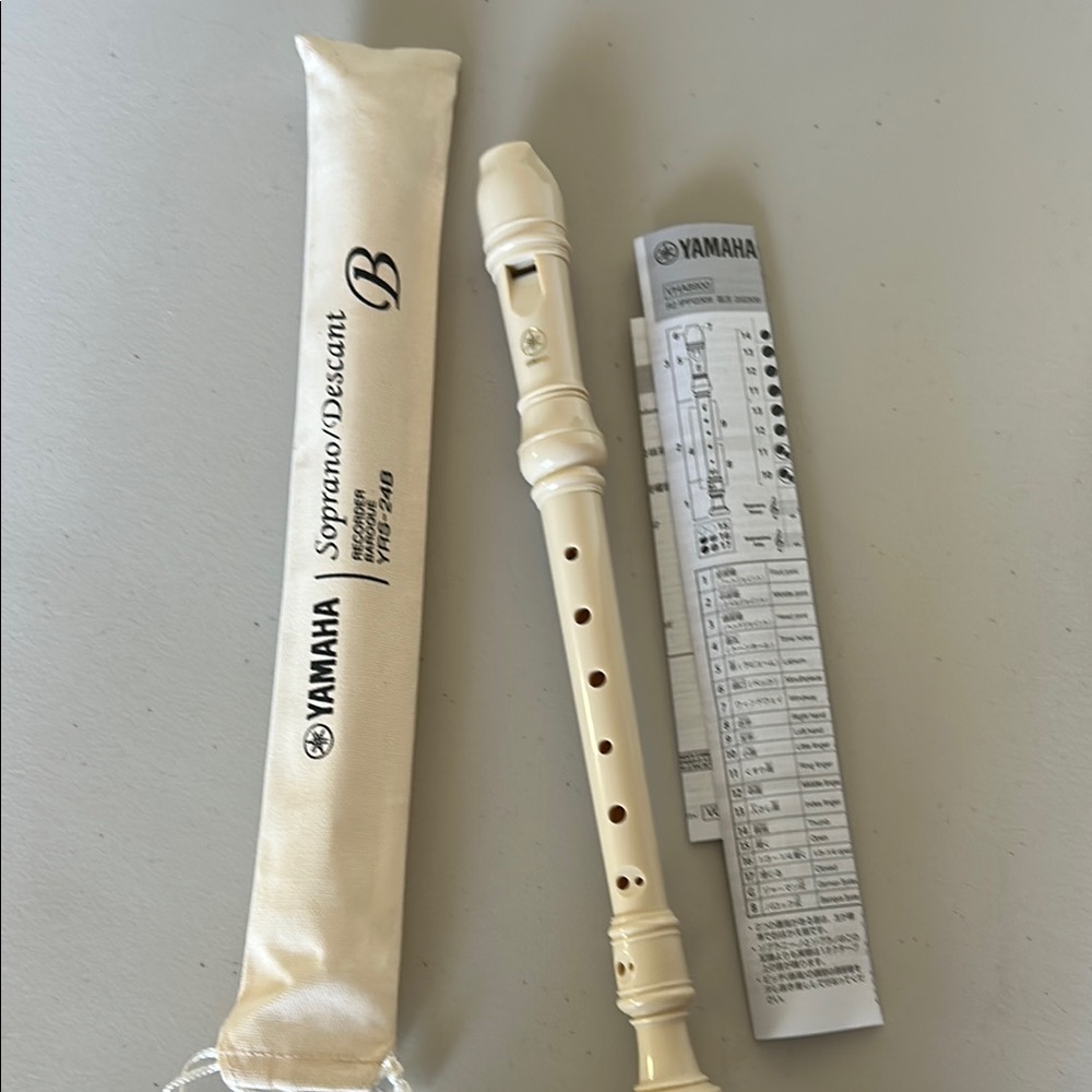 Yamaha Cream Recorder